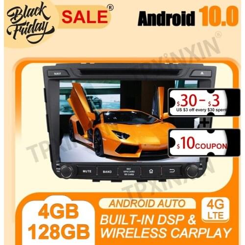 4+128G PX6 IPS Carplay DSP Android 10.0 For Hyundai IX25 2014-2015 Multimedia Player Auto Radio Tape Recorder GPS Navi Head Unit