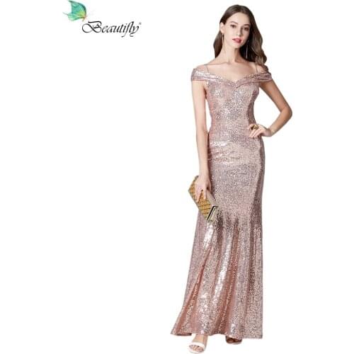 Женские платья со шлейфом Beautifly China At AliExpress