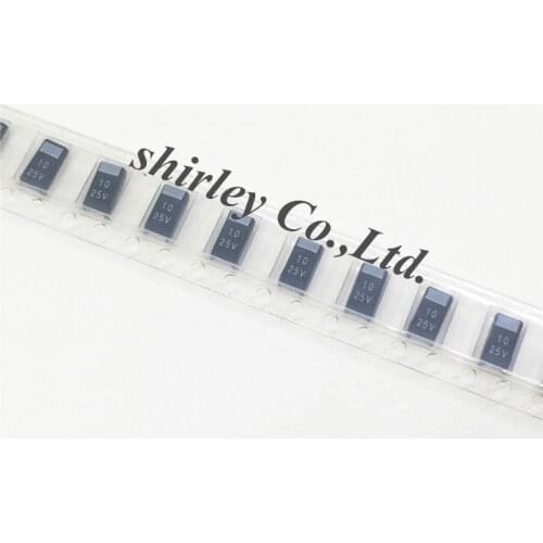 Free shiiping 10PCS Type D 106 25V 10UF 25V SMD 25V10UF 7343 10UF25V