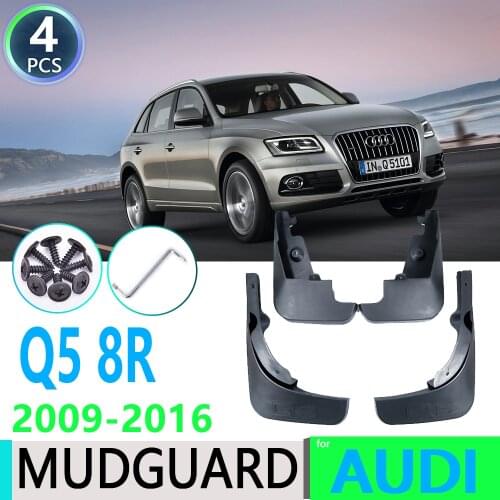 For Audi Q5 2009~2016 8R 2010 2011 2012 2013 2014 2015 Car Fender Mudguard Mud Flaps Guard Splash Flap Car Accessories