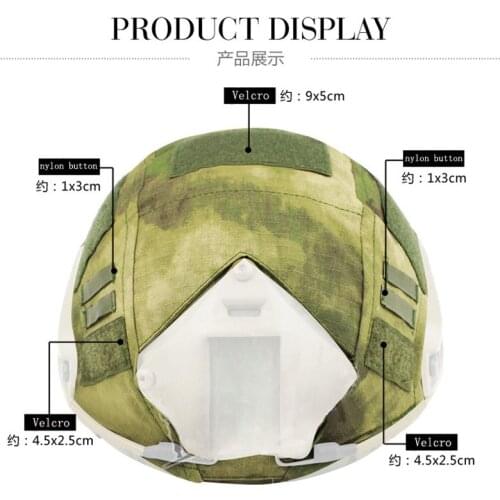 Fast Helmet BJ/PJ/MH Multicam/Typhon Camo Emerson Paintball Wargame Army Tactical Military Helmet Cover