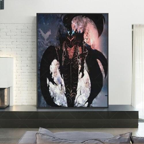 Canvas Wall Art Anime Solo Leveling Panels Modern Romantic Artwork Framed for Bedroom Living Room Kitchen Wall Decor Home Decor