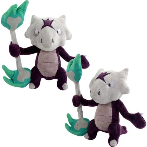 Pokemon Cartoon Stuffed Animals Marowak Alola Form Cubone Evolution Edition Plush Anime Cute Plushie Doll Toys Children Gift28cm