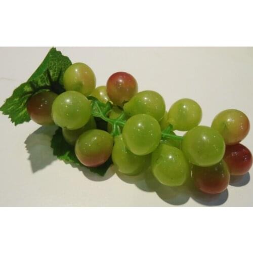 Simulation Model Of Bunches Small Grape Tie-in Fruit Leaves Decorate The Unisex Finished Goods Plastic Food 2021