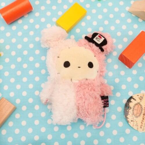Kawaii Sentimental Circus Rabbit Shappo Plush Doll Mini Pendant Curtain Buckle Animal Stuffed Toy Girls Gifts
