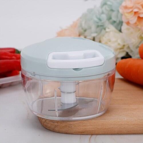 Multi-function Manual Food Chopper Meat Machine Crusher Blender Household Vegetable Chopper Shredder Garlic Cutter Meat Blender