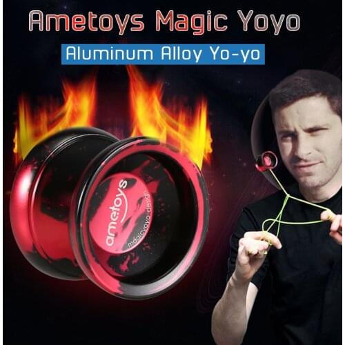 V4 Professional Magic Yoyo High-speed Aluminum Alloy Yo-yo CNC lathe KK Bearing with Spinning String Kids Professional Yoyo Toys