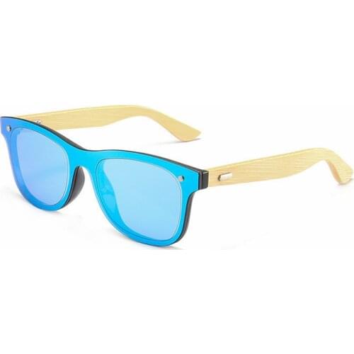 Natural Bamboo Sunglasses Wood Polarized Sunglasses Men Glasses Men UV400 Coating Anti Glare Eyewear Original Wooden
