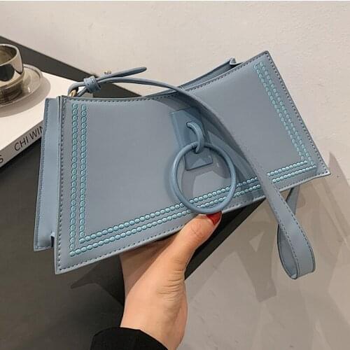 High Quality 2021 Summer Fashion New Ladies Underarm Bag Korean Casual Shoulder Bag Net Celebrity Popular Messenger Female Bag