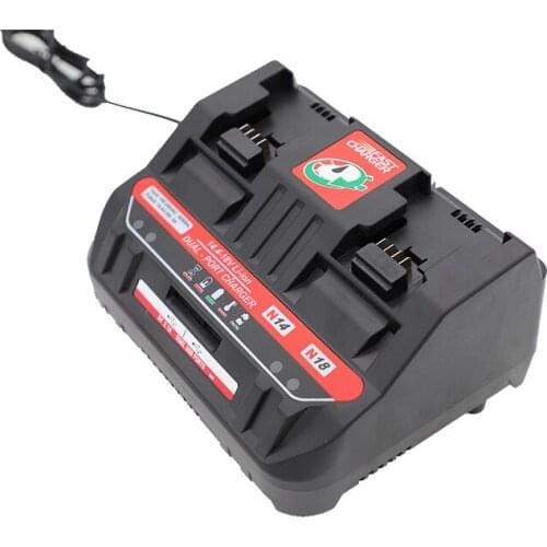 HOT SALE M18 Li-ion Battery Charger For Milwaukee 14.4V 18V M18 48 - 11 - 24xx Series Lithium-ion Battery 6A Charging Current