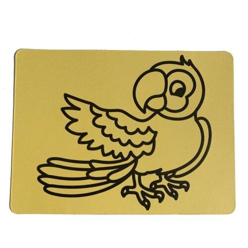 10PCS random designs mixed A5 cards for Color Sand art 15.5x20.5cm diy sand art sticker card