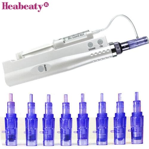 2 in 1 Hydra Injector Derma Pen Nano Mesotherapy Microneedle Pen Water Mesotherapy Mesogun Tighten Skin Deep Hydration Care Tool