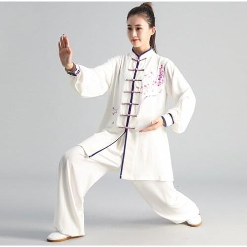 2020 Tai Chi Uniform Competitive Performance Costumes Martail Arts Clothes Wushu Chinese Warrior Costume Kung Fu Outfit TA2313