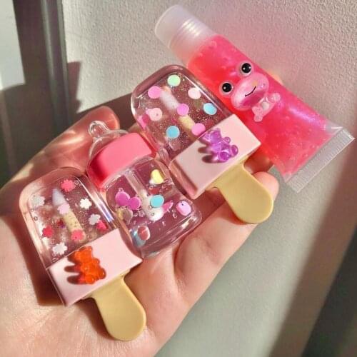 4pc Lip Gloss Base Lipgloss Mirror Lip Care Cute Tint Transparent Focallure Lipstick Make Up Beauty Glazed Makeup Cosmetic