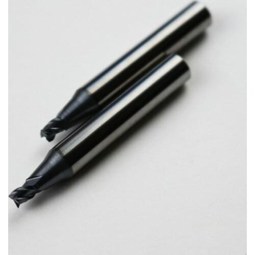 5pcs/lot Best 3 twist cutter 2.0mm tungstel steel end milling cutter 0041 manual key cutting machine
