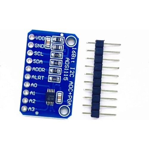 ADS1115 Ultra Small 16 Bit Precision Analog To Digital Converter ADC Development Board Module For Arduino