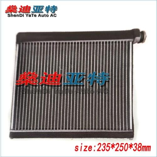 ShenDi YaTe Auto AC Car Air conditioning evaporator core for Carter 3.5 tons excavator / truck evaporator