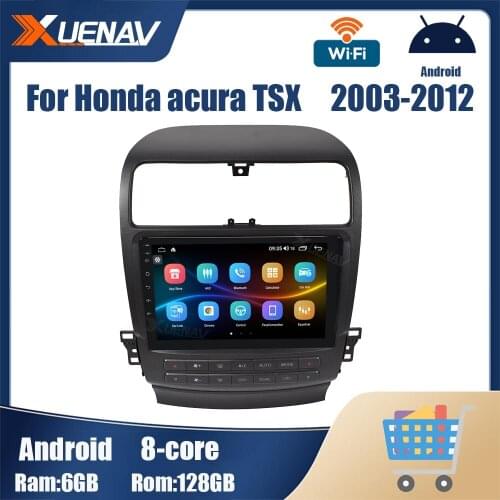 Android Dvd player for Honda acura TSX 2003-2012 Car radio stereo Receiver GPS Navigation 2 din Car Video