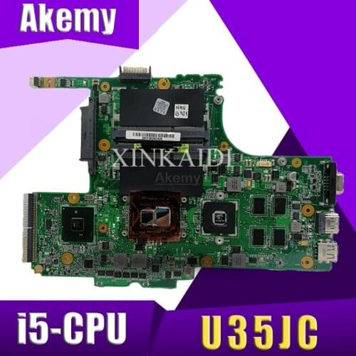 Main Board For ASUS U35J U35JC i5 Laptop Motherboard System Board Mainboard Card Logic Board Tested Well Free Shipping