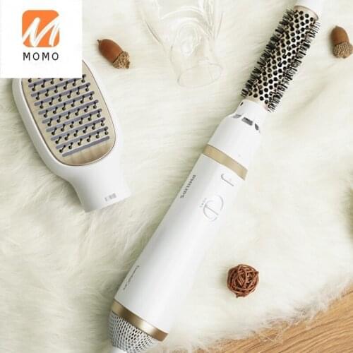Multifunctional Blowing Styling Comb Thermostatic Hair Care for Curling Or Straightening Straight Comb Artifact