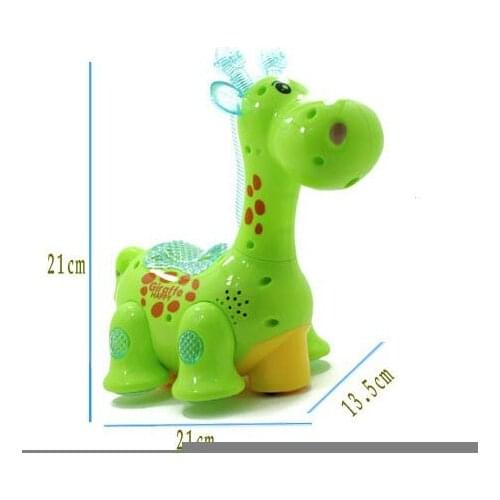 Educational Toys Naughty Giraffe New Super Flash Electric Universal Cute Projection Function Unisex Electronic Plastic 2021