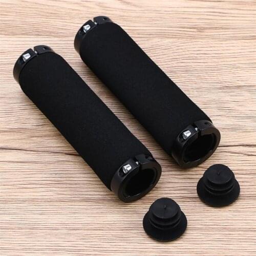 1Pair Bike Bicycle Hand Grip Bicycle Lightweight Handle Bike Bar Absorption Washable Soft Hand Grips Handlebar Bike Accessories