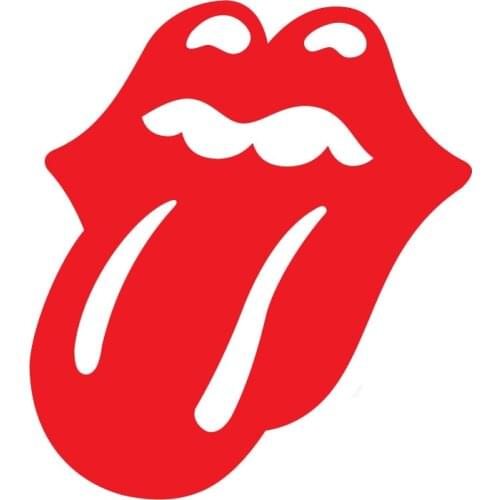 13.5CMX15.2CM Rock Roll Vinyl Car Stickers Decals Decorations Accessories Black/Silver/Red C1-5015