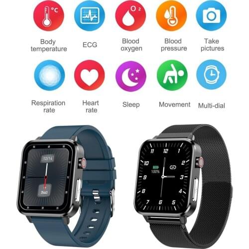 Smart Watch Heart Rate and Blood Pressure Monitoring Pedometer Calorie Camera Remote Weather Forecast Outdoor Fitness Bracelet