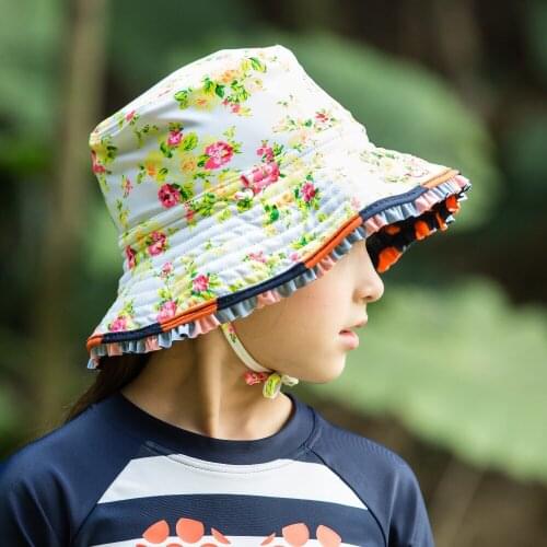 Sunbonnet Swimming Cap Sun Protection Hat Girls Boys sombrero