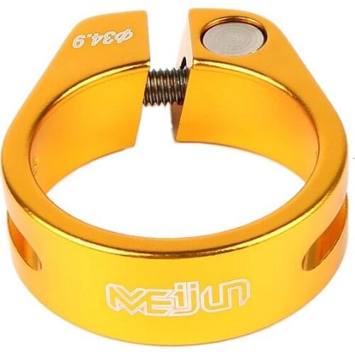 MEIJUN Super Light Bicycle Seatpost Clamps for Mountian/Road Bike 34.9mm Cycling MTB Parts Seat Tube Clip