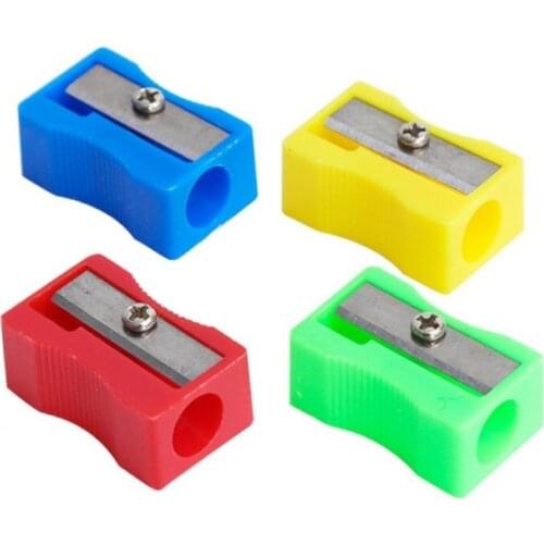 Pencil Sharpener Carpenter Woodwork Cutter Shaver Narrow Sharpening Tool Random Color Sent 1Pcs