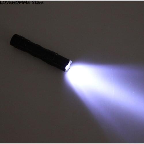 NEW Waterproof Mini LED Flashlight Torch Pocket Light Portable Lantern AA Battery Powerful Led For Hunting Camping Wholesale