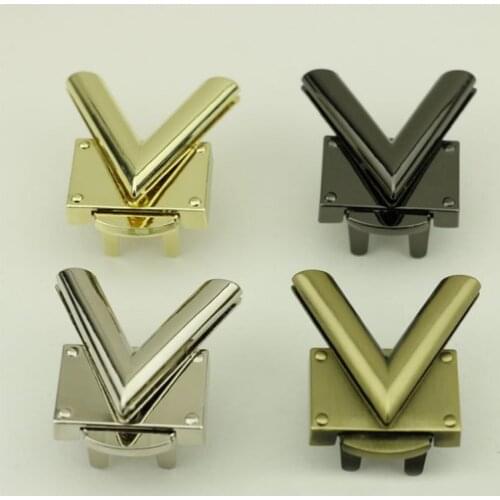 10 Pieces Luggage hardware accessories bag V-shaped snap lock mechanism lock