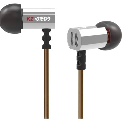 100% Original KZ ED9 Super Bass In Ear Music Wired Earphone With DJ Earphones HIFI Stereo Earbuds Noise Isolating Sport Earphone