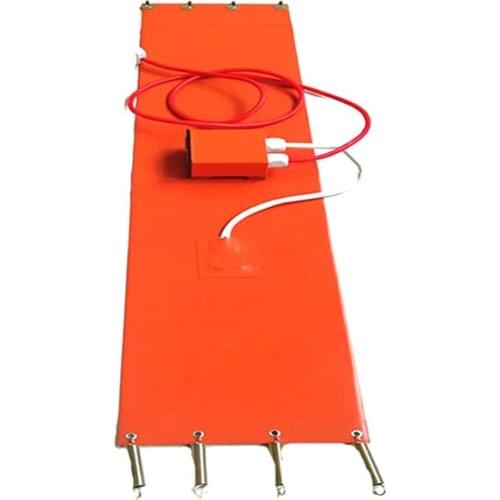 1050W 110V 200*900*1.5mm Oil Drum Heater digital thermostat on wire 1500mm lead wire