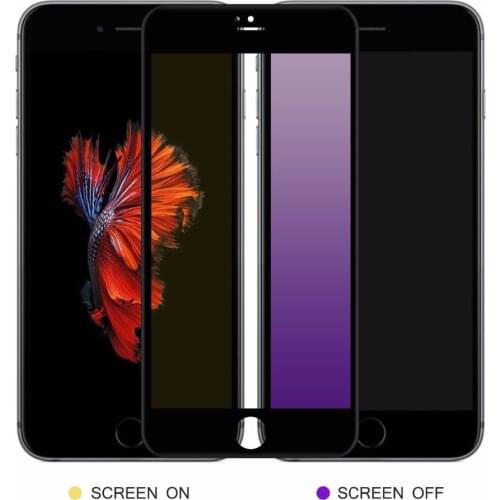 3D Full Cover Screen Protector Tempered glasses Film Anti Blue Light Nano Explosion-proof for iphone7 8plus 6S 6S Plus Glass