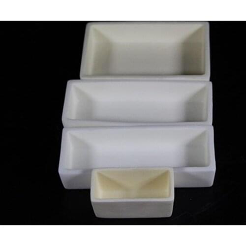 99.3% alumina crucible / 88*15*9 / Boat / corundum crucible / Al2O3 ceramic crucible / Sintered crucible