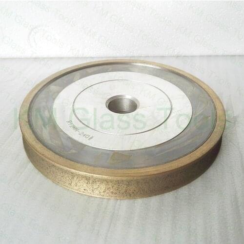 Free Shipping! D150x22xPE3/4/5/6/8/10/12/15mm Peripheral Daimond wheel Pencil edging,For Shape Glass Edging Machine