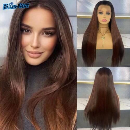 Blue Bird Long Synthetic Wigs