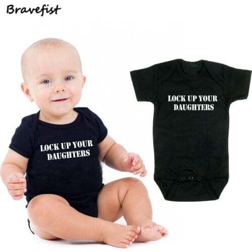 BraveFist Bodysuit With Short Sleeves For Babies