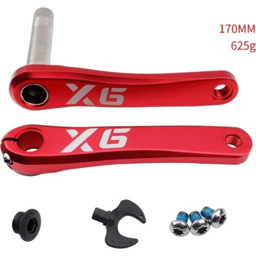 IXF X6 MTB Bike Hollow Intergrated Aluminum Alloy CNC Chainwheel 170/175mm with Bottom Bracket Bicycle Parts