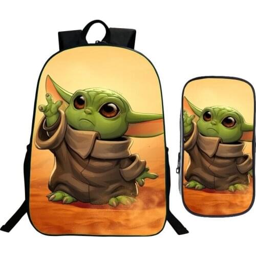 Baby yoda Backpack For Girls Boys Star Wars School Bags Children Backpacks For Teenagers The Mandalorian Mochila Escolar