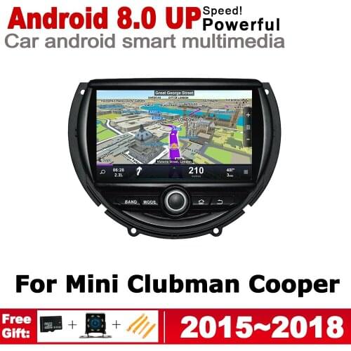 For Mini Clubman Cooper S D F54 2015~2018 2 DIN Stereo Android Car GPS Navi Map multimedia player radio System WiFi system