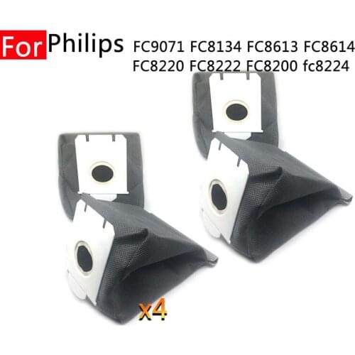 Replaceable Dust Bags Accessories for Philips FC9071 FC8134 FC8613 FC8614 FC8220 FC8222 FC8200 fc8224 Spare Parts Vacuum Cleaner