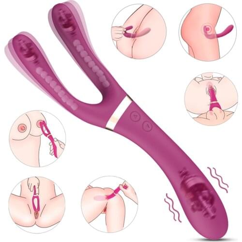 Nipple Massager Penis Ring Dildo Vibrator Cock Ring Clitoris Adult Products G-Spot Vaginal Stimulator Female Masturbation Tool