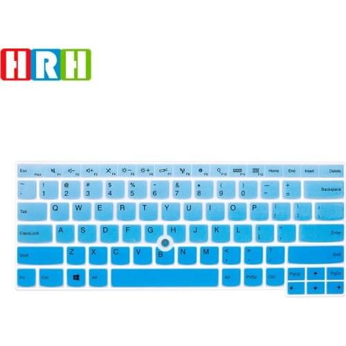 HRH Stylish Design Silicone Keyboard Covers Keypad Skin Protective Film For Lenovo E480 L480 L380