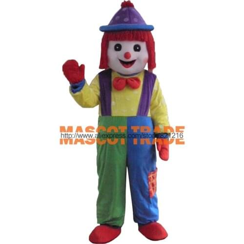 Mascot Costumes For Adults Christmas Halloween Outfit Fancy Dress Suit Free Shipping Clown