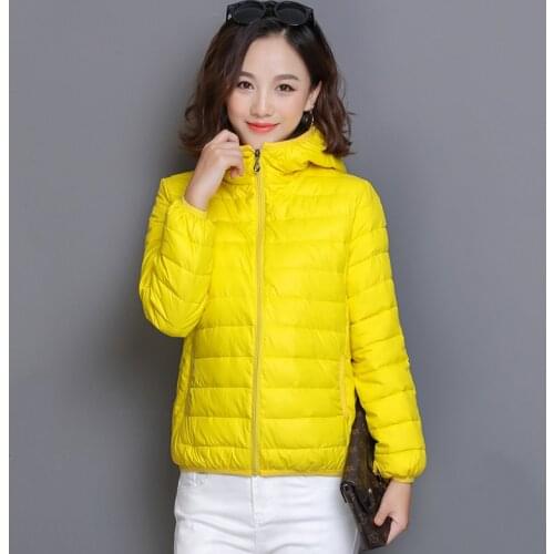 Winter Parkas Women 2020 Autumn Plus Size 3XL Coat Jacket Hooded Thin Warm Short Outerwear Female Slim Cotton Padded Basic Tops