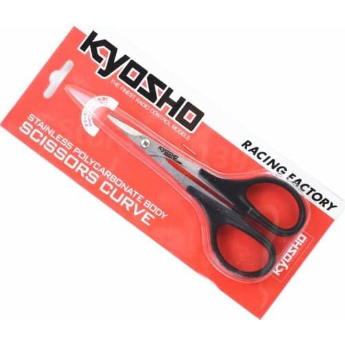 Kyosho KRF Stainless Polycarbonate Body Scissors Curve Tools EP 1/10 1:10 RC Cars On Off Road #36262 Racing Factory