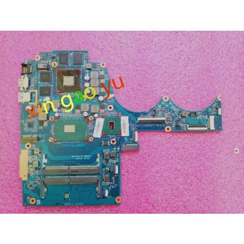 For HP 15-AX 15-BC Latop Motherboard 859735-001 DAX1PDMB8E0 Non-Integrated SR2FQ i7-6700HQ CPU AND 950M 4G GPU 100% Test OK